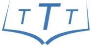 Tendring Talking Times logo; Three letter Ts atop a stylised open book.